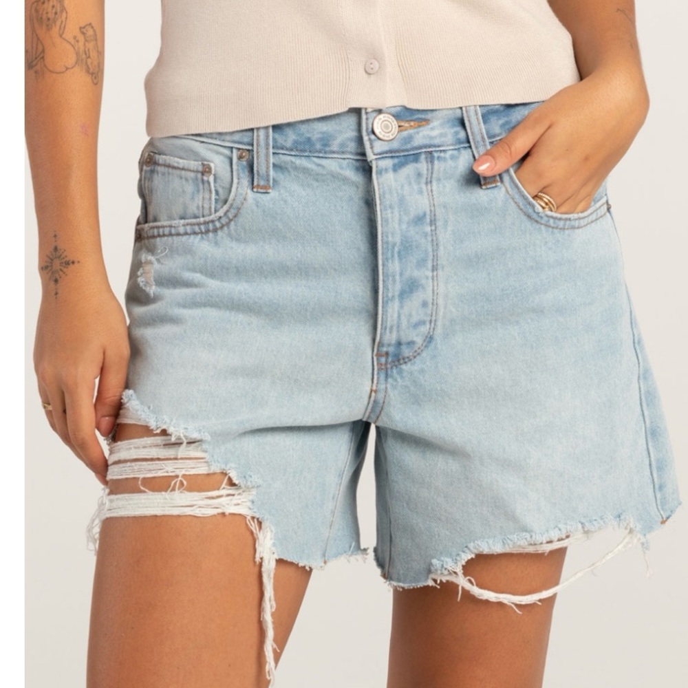 Denim Shorts🩵